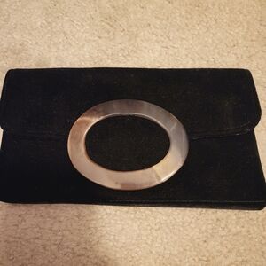 Shiraleah velvet clutch purse